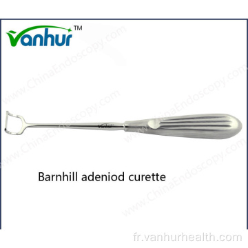Nasal Instruments Barnhill Adénoïde Curette Sans Crochet